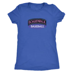 The Boardwalk and Baseball Women's Triblend Tee