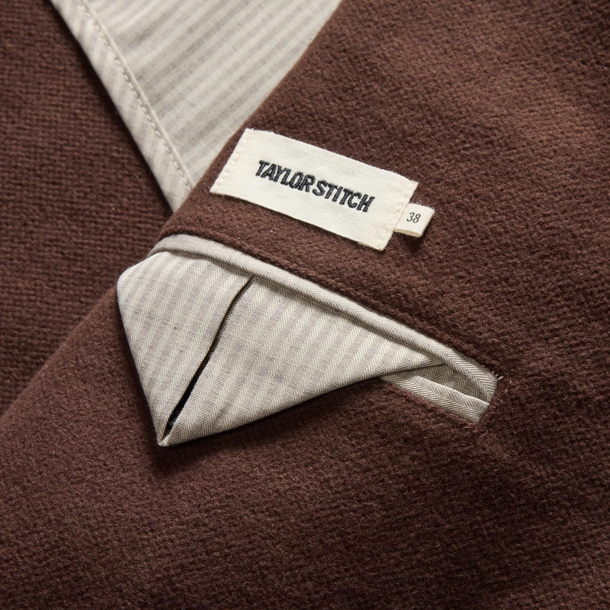 The Sheffield Sportcoat in Dark Chestnut Moleskin