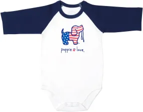 USA PUP ONESIE